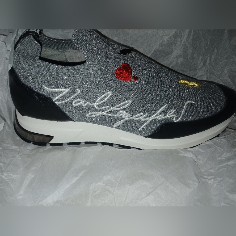 Karl Lagerfeld Miranda Slip-On Platform Sneakers